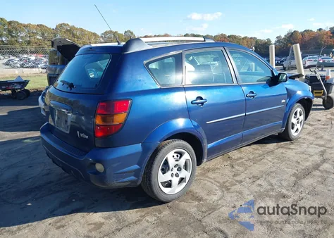 2005 Pontiac Vibe из США, поврежденный, VIN 5Y2SL63835Z400657